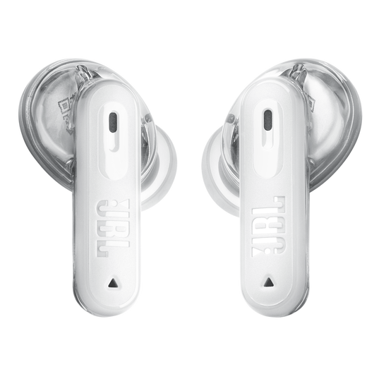 JBL Tune Beam 2 Ghost Edition - Ghost White - True Wireless Noise Cancelling Earbuds - Front